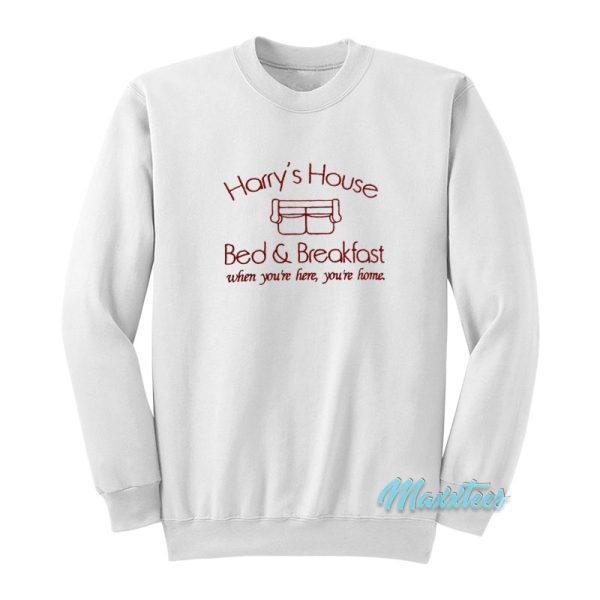 Harry Styles Harry’s House Bed And Breakfast Sweatshirt