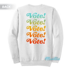 Harry Styles Vote Dont Trip Sweatshirt 1
