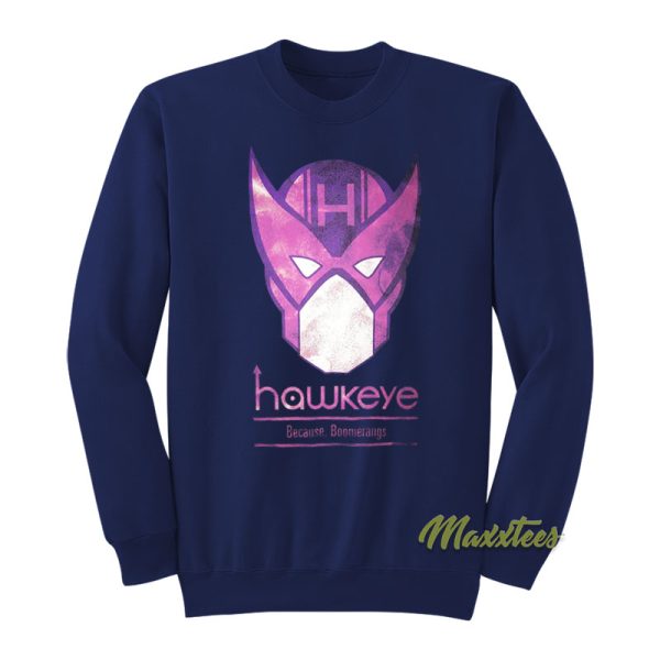 Hawkeye Mask Sweatshirt