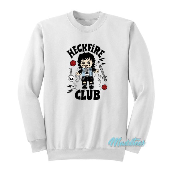 Heckfire Club Eddie Munson Kewpie Sweatshirt