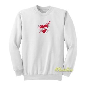 Heinz Red Tattoo Ink Heart Sweatshirt