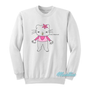 Hello Kitty I Am So Depressed Sweatshirt 1 1