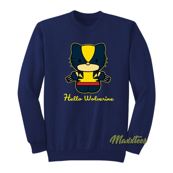 Hello Kitty Wolverine Hello Wolverine Sweatshirt