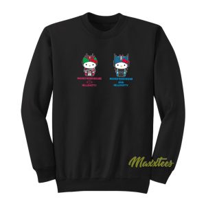 Hello Kitty X Kamen Rider Couple Sweatshirt