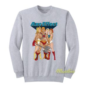 Heman Axe Effect Sweatshirt