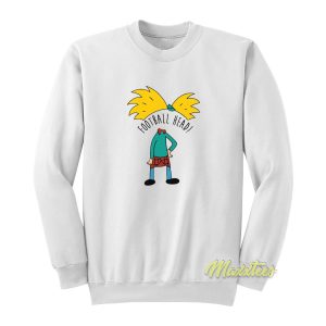 Hey Arnold Football Head Sweatshirt