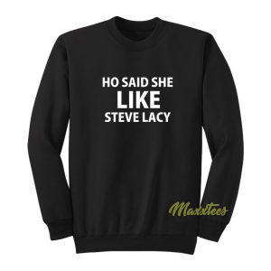Ho Said She Like Steve Lacy Sweatshirt 1