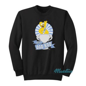 Homer Simpson Best Dad Bod Sweatshirt