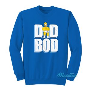 Homer Simpson Dad Bod Sweatshirt