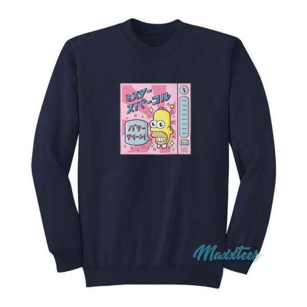 Homer Simpson Mr Sparkle Sweatshirt