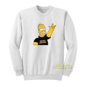 Homer Simpson Rock Sweatshirt