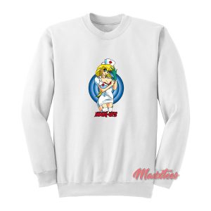 Hook-Ups Skateboarding Nurse Anime Sweatshirt