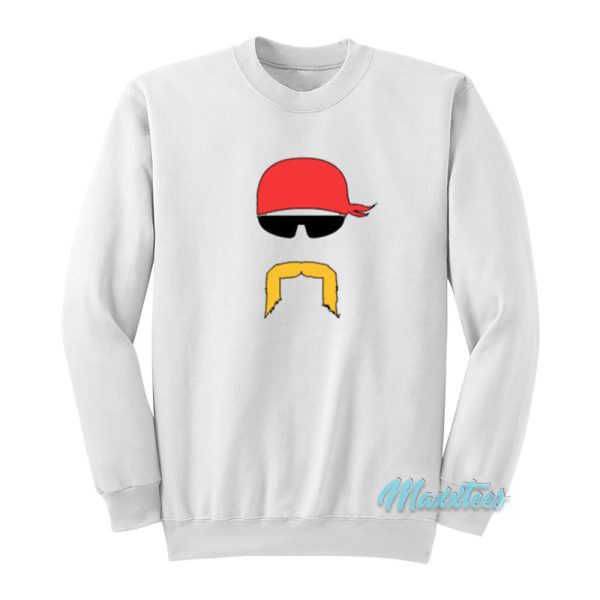 Hulk Hogan Face Sweatshirt