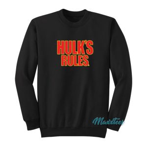 Hulk Hogan Hulks Rules Sweatshirt 1
