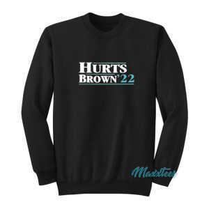 Hurts Brown 22 Sweatshirt 1