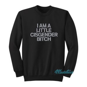 I Am A Little Cisgender Bitch Sweatshirt 1
