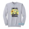 I Game Like A Boss Spongebob Squarepants Sweatshirt