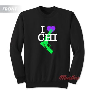 I Love Chicago Vlone Sweatshirt 1