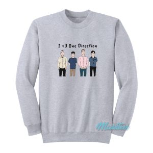I Love One Direction Sweatshirt 1