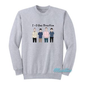 I Love One Direction Sweatshirt 2