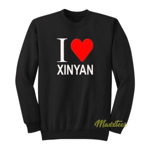 I Love Xinyan Genshin Sweatshirt 1
