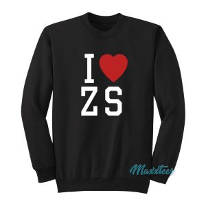 I Love ZS Zack Snyder Sweatshirt 1