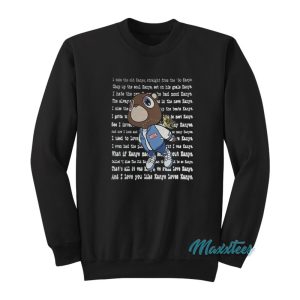 I Miss The Old Kanye West Flying Bear Sweatshirt 1