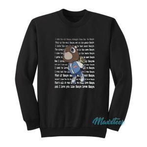 I Miss The Old Kanye West Flying Bear Sweatshirt 2