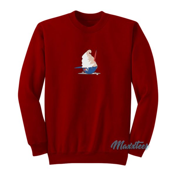 Ice Cream Helmet Sweatshirt