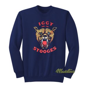 Iggy and The Stooges Cheetah Sweatshirt 1