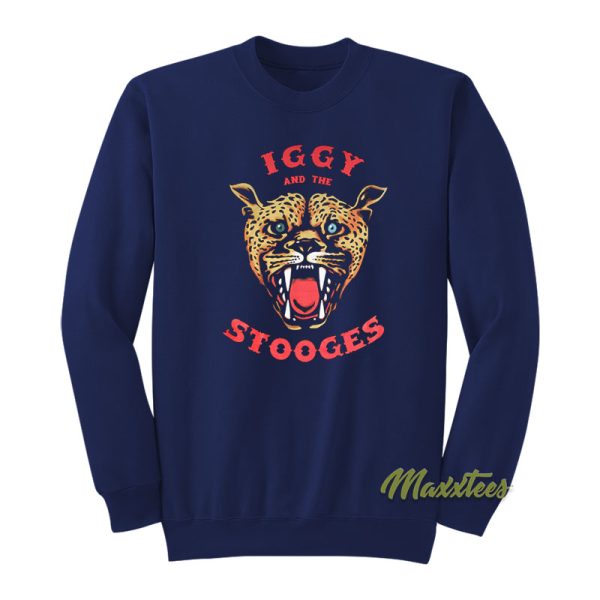 Iggy and The Stooges Cheetah Sweatshirt