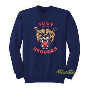 Iggy and The Stooges Cheetah Sweatshirt 2