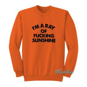 I’m A Ray Of Fucking Sunshine Sweatshirt