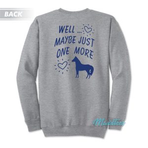 Im Never Going To Buy Another Horse Sweatshirt 1