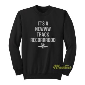 Indianapolis Motor Speedway New Track Record Sweatshirt 1