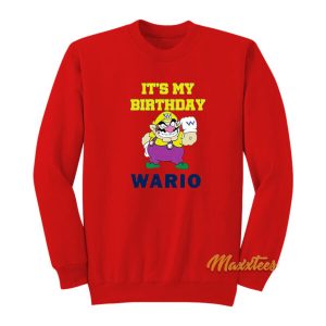 It’s My Birthday Wario Sweatshirt