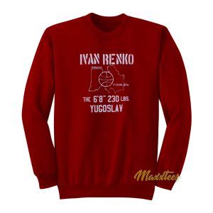 Ivan Renko The Lbs Yugoslay Sweatshirt 1