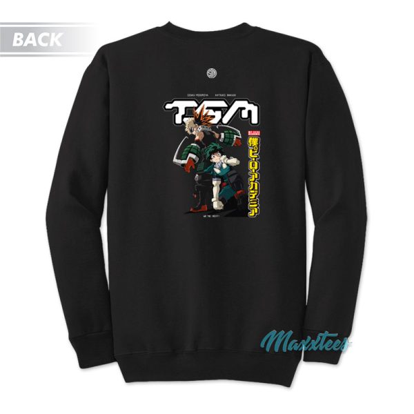 Izuku Midoriya Katsuki Bakugo We’re Next Sweatshirt