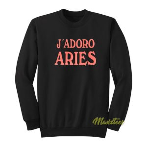 J Adoro Aries Sweatshirt 1
