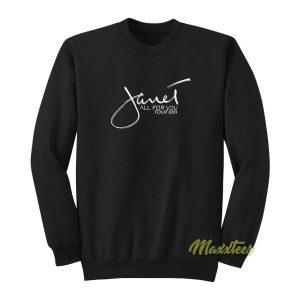 Janet Jackson Tour 2001 Sweatshirt