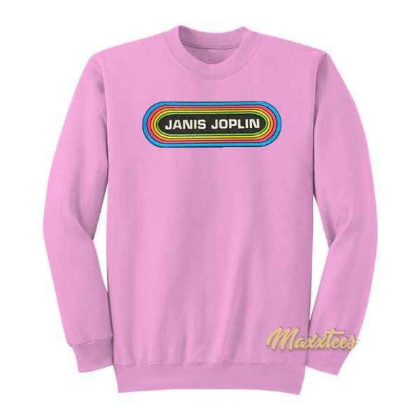 Janis Joplin Logo Sweatshirt