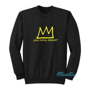 Jean Michel Basquiat Crown Sweatshirt 1