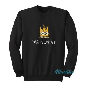 Jean Michel Basquiat Simpsons Crown Sweatshirt 1