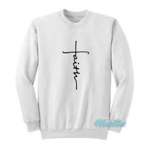 Jesus Cross Faith Sweatshirt