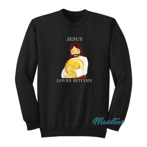 Jesus Love Bitcoin Sweatshirt 1