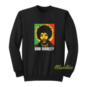 Jimi Hendrix Bob Marley Sweatshirt 1