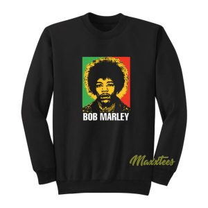 Jimi Hendrix Bob Marley Sweatshirt 2