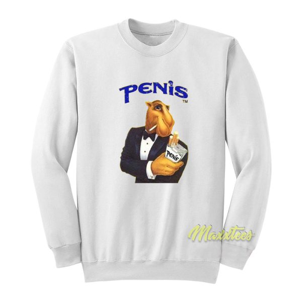 Joe Camel Cigarette Penis Sweatshirt