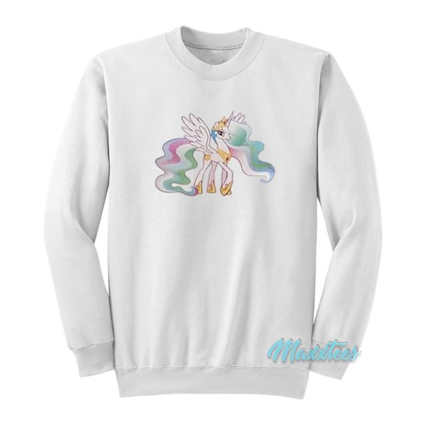 John Cena Princess Celestia My Little Pony Sweatshirt