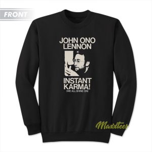 John Lennon Instant Karma JolYol Sweatshirt 2